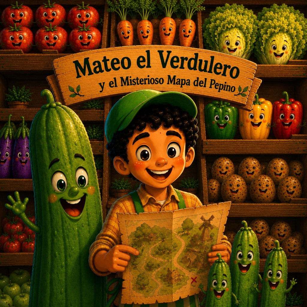 Mateo el Verdulero y el Pepino Misterioso