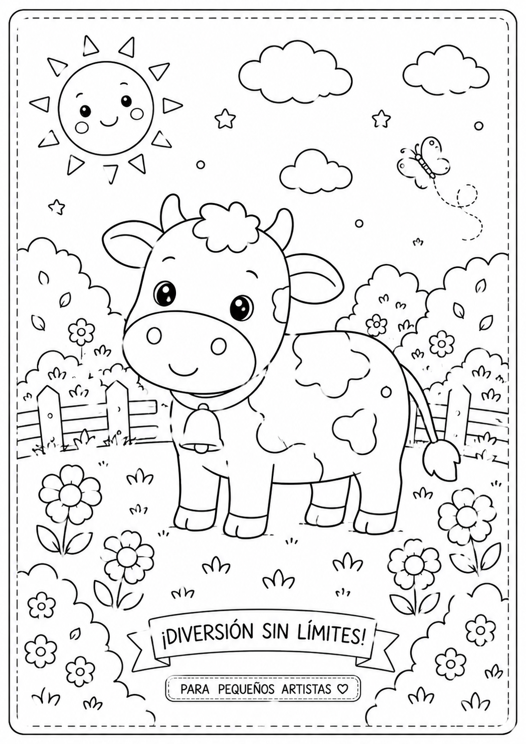 Diversión sin Límites - Libro para Colorear