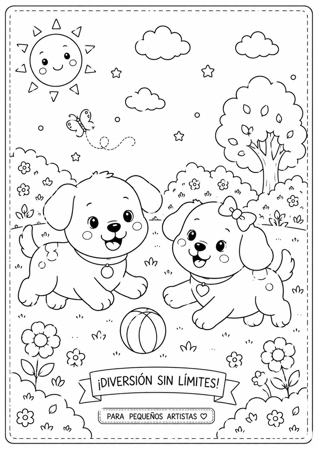 Diversión sin Límites - Libro para Colorear