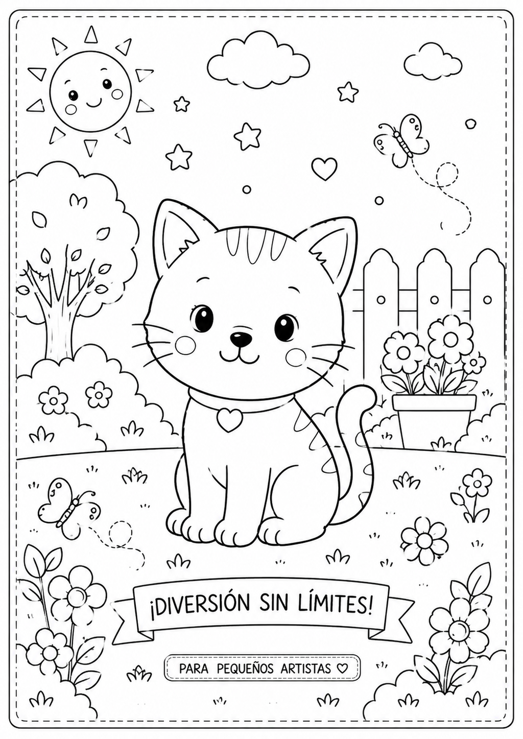 Diversión sin Límites - Libro para Colorear