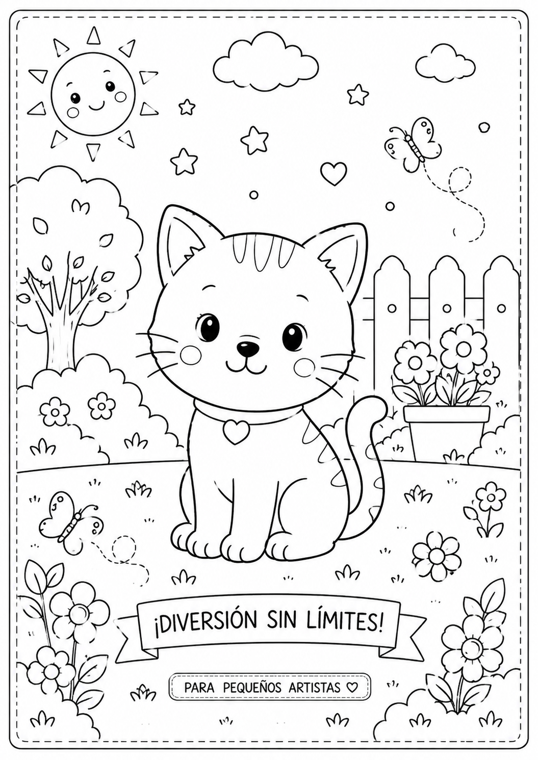 Diversión sin Límites - Libro para Colorear